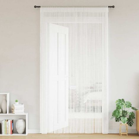 Maison Exclusive - 2 Pz Tende a Fili 140x250 cm Bianche