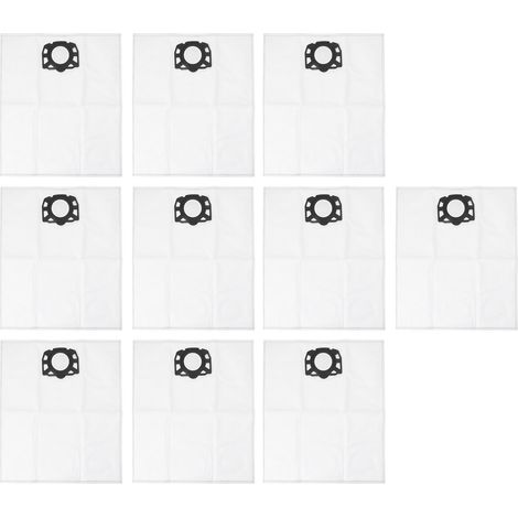 Bolsas para aspiradoras Kärcher MV4/MV5/MV6/WD4/WD5/WD6 – 10 unidades fabricadas en tejido no tejido. (1/5)