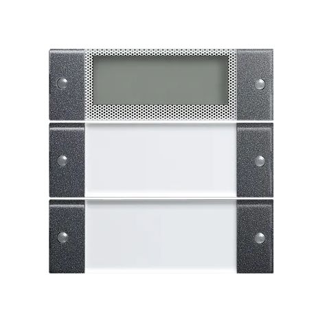 Gira Wippenset 2f Plus BSF System 55 Klar/Anthrazit [214228], 2142 28