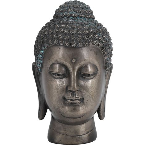 Tête de Bouddha en Résine, Décoration de Table Zen pour Salon et Intérieur