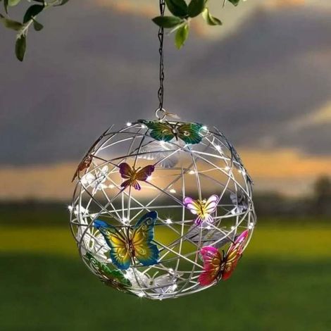 Solar-Gartenleuchten: 20 kupferfarbene LED-Lampen, 55 cm, wasserdicht, für den Außenbereich, geeignet für Terrasse, Garten