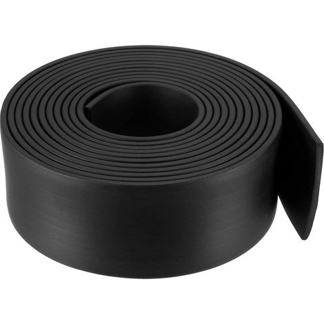 sourcing map Waterproof Strip Solid Rectangle Rubber 45mm Wide 3mm Thick 3 Metres Long Black (1/3)