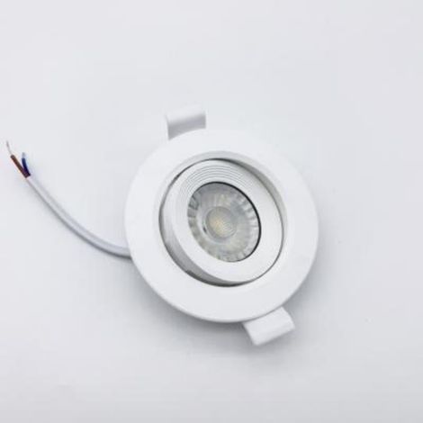 Spot LED Encastrable 5W 30° Orientable - Blanc Neutre  - SILUMEN