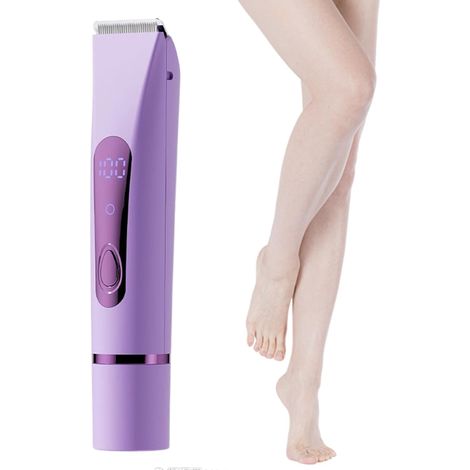 Tondeuse Corporelle - Rasoir Épilateur pour le Visage - Appareil Multifonction Portable pour Jambes Cuisses Bras Barbe Sourcils Visage Zones Intimes Oreilles (1/5)