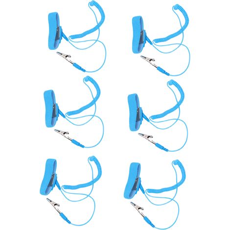 10 Stück antistatische PU-Armbänder, elastisch, verstellbar, elektrostatische Armbänder, ESD-Zubehör (1/5)