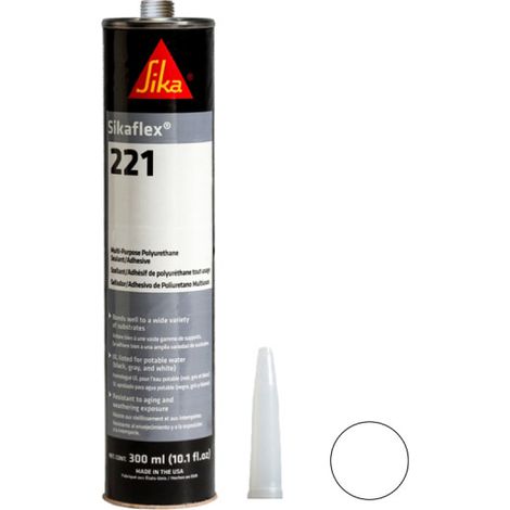 Adesivo mastice multiuso SIKA Sikaflex 221 - Bianco - 300ml