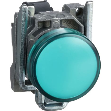 Lampada spia Ø22 - IP65 - verde - LED integrato - 120V - XB4BVG3