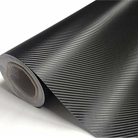 30 x 152 cm PVC automotive adhesive film – Door sill protection – 3D texture – Waterproof and self-adhesive (1/5)