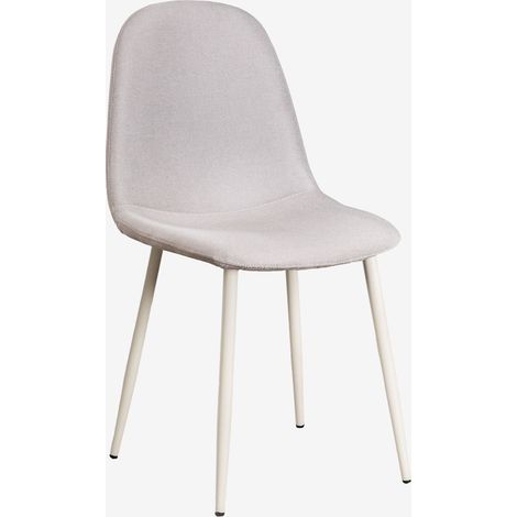 SKLUM Glamm gepolsterter Esszimmerstuhl           Creme-Beige                        