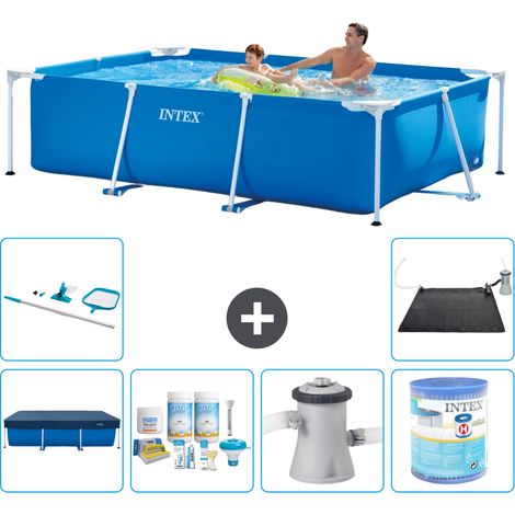 Intex Piscine Tubulaire Rectangulaire - 260x160x65 cm - 7-pièces  S30076 (1/5)