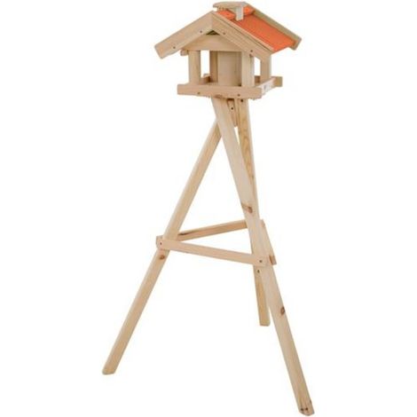 Vogelhaus LOKI + Ständer Kiefer FSC® 100 %