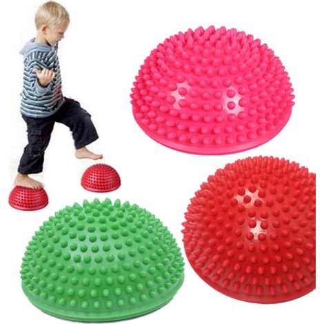 Tapis de massage Yoga Ball Durian, demi-balle de massage des points de déclenchement, balle d'équilibre fitness (1/5)