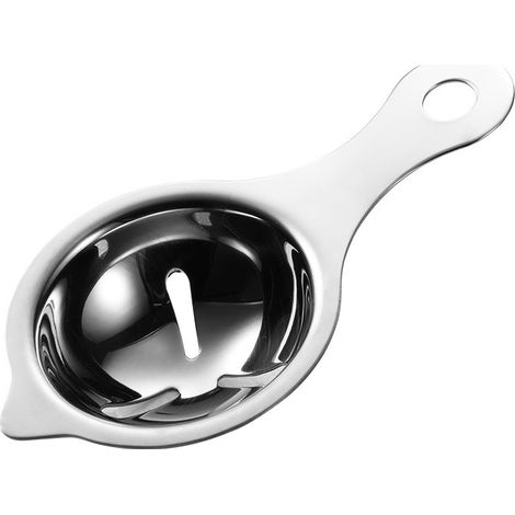 Séparateur d'œufs professionnel en acier inoxydable 304 - Filtre liquide efficace pour cuisine - Outil de séparation rapide pour blancs et jaunes d'œuf-x (1/3)