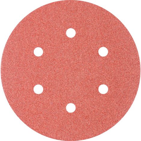 PFERD KSS 150 6 L A 80 45017108 Exzenterschleifpapier gelocht Körnung (num) 80 (Ø) 150 mm 25 St. (1/4)