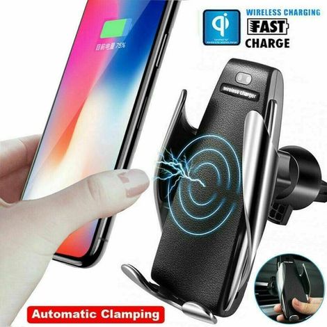 Support De Prise D'air Pour Voiture Avec Chargeur Sans Fil Pour Smartphone C-9a09 (1/3)