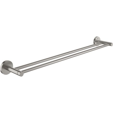 Grohe Essentials - Handtuchhalter, zweiarmig, SuperSteel 40802DC1 (1/2)
