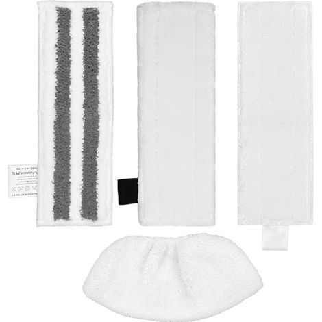 Kit 4 Accessoire pour Nettoyeur Vapeur Kärcher SC2 SC3 SC4 SC5 avec Lavette Kärcher Vapeur Easy Fix (1/5)