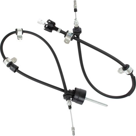 Set di 2 cavi del freno a mano elettrico sinistro e destro per Citroen C5 III 2008. (1/5)