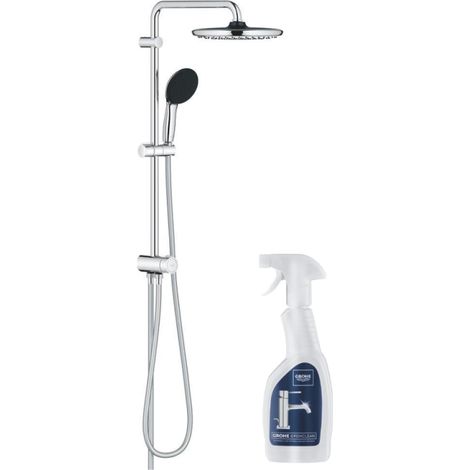 Sistema de ducha GROHE Vitalio Start 250 cromado sin mezclador con limpiador (1/4)