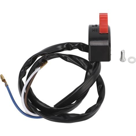 Commutateur de phare moto gauche 35250‑126‑701 3 fils ABS remplacement pour CT70 K0 TRAIL 70 1969‑1971 (1/5)