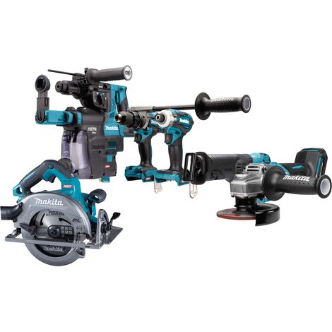 KIT MAKITA DK0128G601 DF001G+TD001G+GA005G+HS003G+HR002G+JR001G+2xBL4040+DC40RA (1/2)