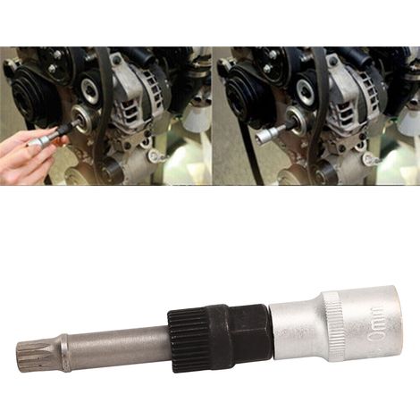 Clé pour alternateur M10 à entraînement 1/2", cannelure de 33 mm, longueur de 110 mm (VT13876A) (1/5)