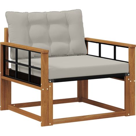 Maison Exclusive - Outdoor-Sofagarnitur Massives Akazienholz und