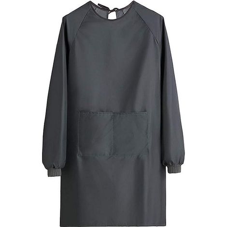 Blouse de travail imperméable à manches longues pour femme, avec poches, idéale pour la maison et le jardin. (1/5)