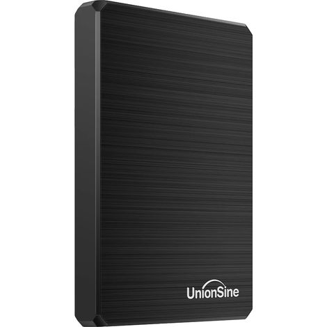 Disque dur externe, vitesse 5400 tr/min, compatibilité USB3.0, NOIR, 320GB (1/2)