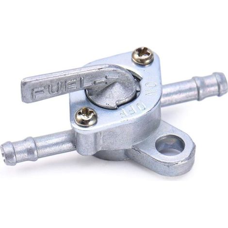 Robinet Essence Motoculteur Réservoir D'Essence - Interrupteur Carburant, 6mm Robinet Essence Groupe Electrogene Universel avec Fonction Fermeture pour Moto Scooter Velomoteur (1/4)