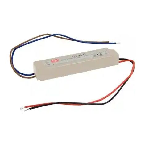 Alimentatore switching Meanwell LPH-18-24 LED 18W 24V 0,75A 180-264VAC 254-370VDC