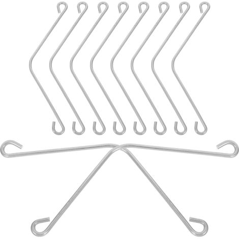 10 Stück Bienenstockrahmen Federclips aus Metall
