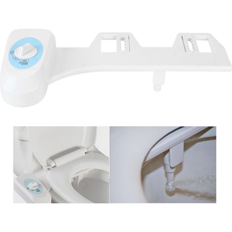 Bidet de toilette intelligent avec nettoyage automatique des buses, accessoires de bidet non électriques pour salle de bain (filetage G1/2 Asie / Australie / Royaume-Uni) (1/5)