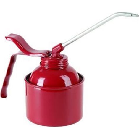 OLIATORE A PRESSIONE IN LAMIERA  - canna flessibile svitabile --  gr.350 (1/2)