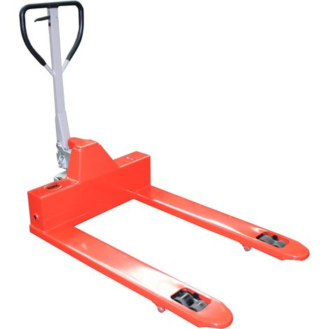 Schefer Gabelhubwagen Premium für breite Sonderpaletten Tragkraft 2500kg Gabelweite 365mm