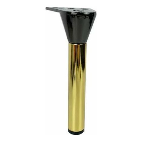 Green Mobility-2 pieces of metal furniture support feet 15cm high (gun black-titanium) (1/3)