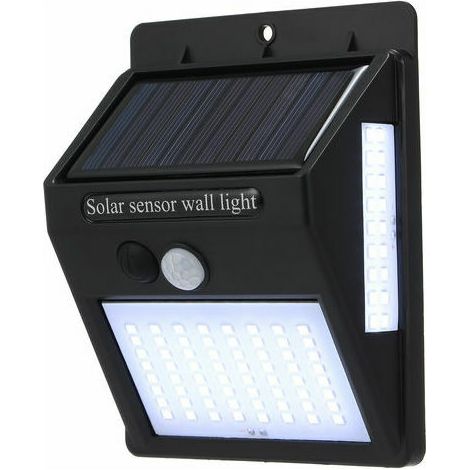 Applique Solaire 100Led, Etanche Ip65, Lampe A Detecteur D'Economie D'Energie (1/5)
