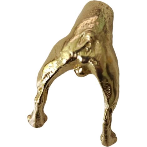 Épingle décorative en laiton à un trou, forme d'animal, pour (1/5)