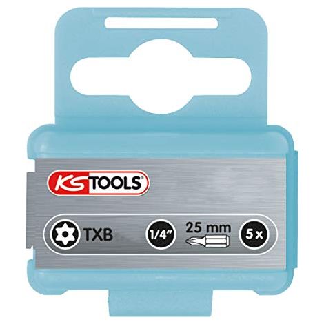 1/4" Inserto p.viti Torx c.foro INOX,TB27,25mm,cf.da 5 (1/3)