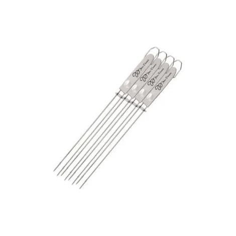 Kit di spiedini doppi in acciaio inossidabile
