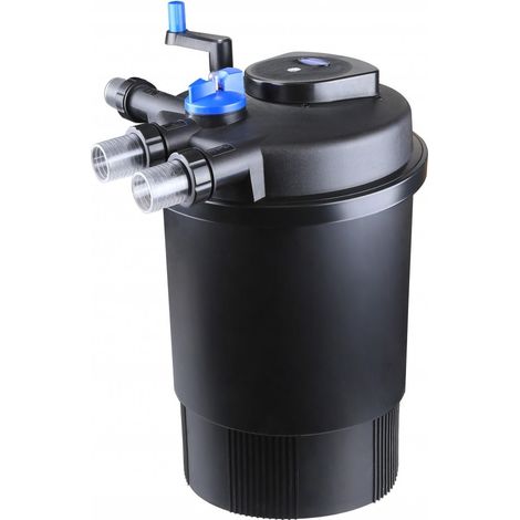 CPF 30000 Bio Druckteichfilter 60000l inkl.55 Watt UVC Klärer mit Kurbelreinigung