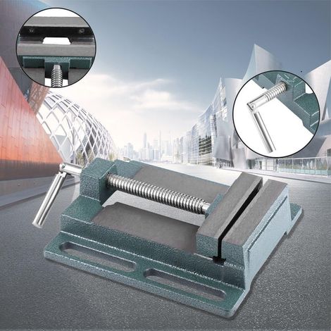 Étau de précision de 100 mm pour perceuse utilisée dans la fraiseuse, la perceuse et l'entretien des machines, etc (1/5)