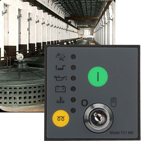 DSE701MS Generator-Bedienfeld – Manuelles Startmodul (1/5)