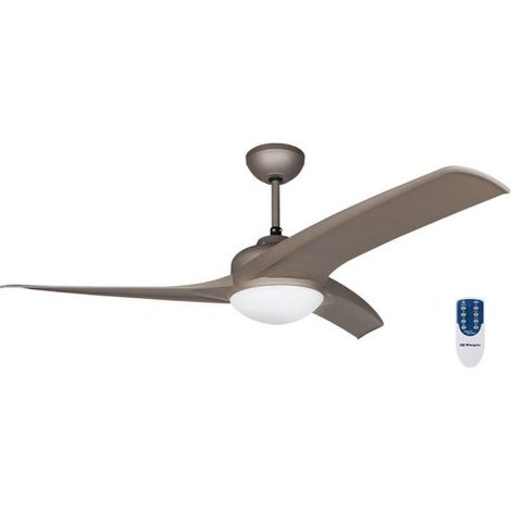 Ventilador de techo con luz Orbegozo CP 54132, 5 aspas, 5 velocidades, 112 cm de diámetro, 55 W (1/4)