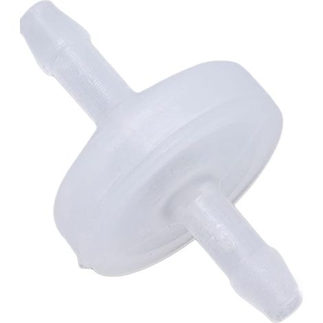 Barb Disposable Check Valve, Polypropylene Check Valve, Disposable Water Stop Valve (3 mm Translucent) (1/5)