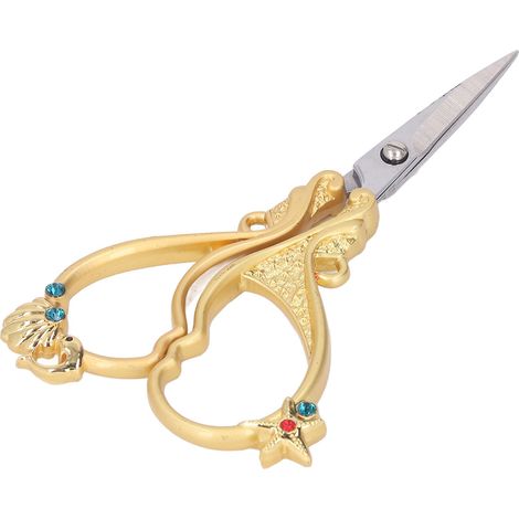 Ciseaux à broder rétro, coffret à tiroirs pour outils de bricolage, ciseaux de couture, broderie. (1/5)