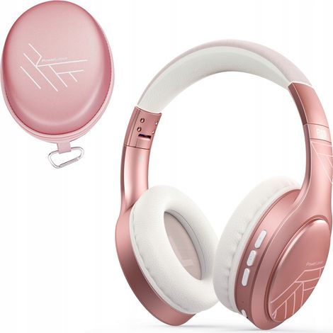PowerLocus P19 Bluetooth-Kopfhörer, 4 Equalizer-Modi, 60 Stunden Akkulaufzeit, faltbar, inklusive Etui (1/5)