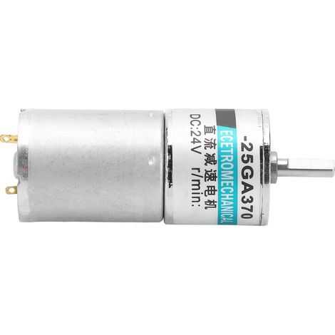 Gleichstrom-Getriebemotor, Mikro-Langsamlauf, Rechts-/Linkslauf, Permanentmagnet, für automatisierte Industrie, 24 V, XD-25GA370, 30 U/min (1/5)