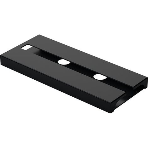 Étagère de rangement - unité de rangement - étagère de rangement en plastique - porte-verres à vin - égouttoir - Noir (1/5)
