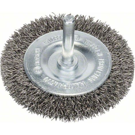 Bosch Scheibenbürste, Edelstahl, gewellter Draht, 70 mm, 0,3 mm, 10 mm, 4500 U/ min (1/5)